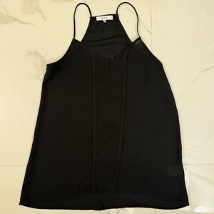 Black Slim-Strap Camisole